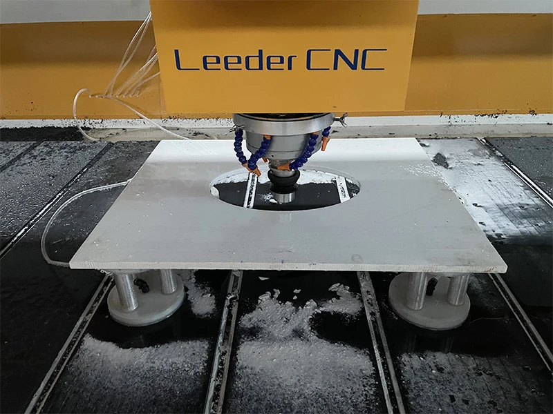 Ce производство Китай Cad импорт автоматический гранитный кварц Cnc центр водоструйный камень машина