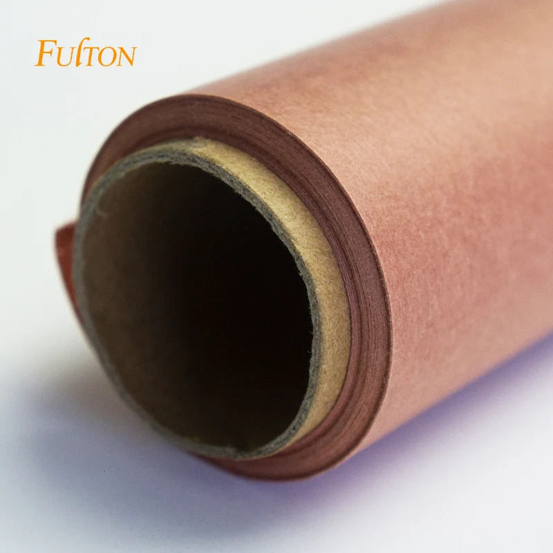 China Hongchang Jumbo Reel Kraft Packaging Wrapping Pink Butcher Kraft Baking Bucther Paper