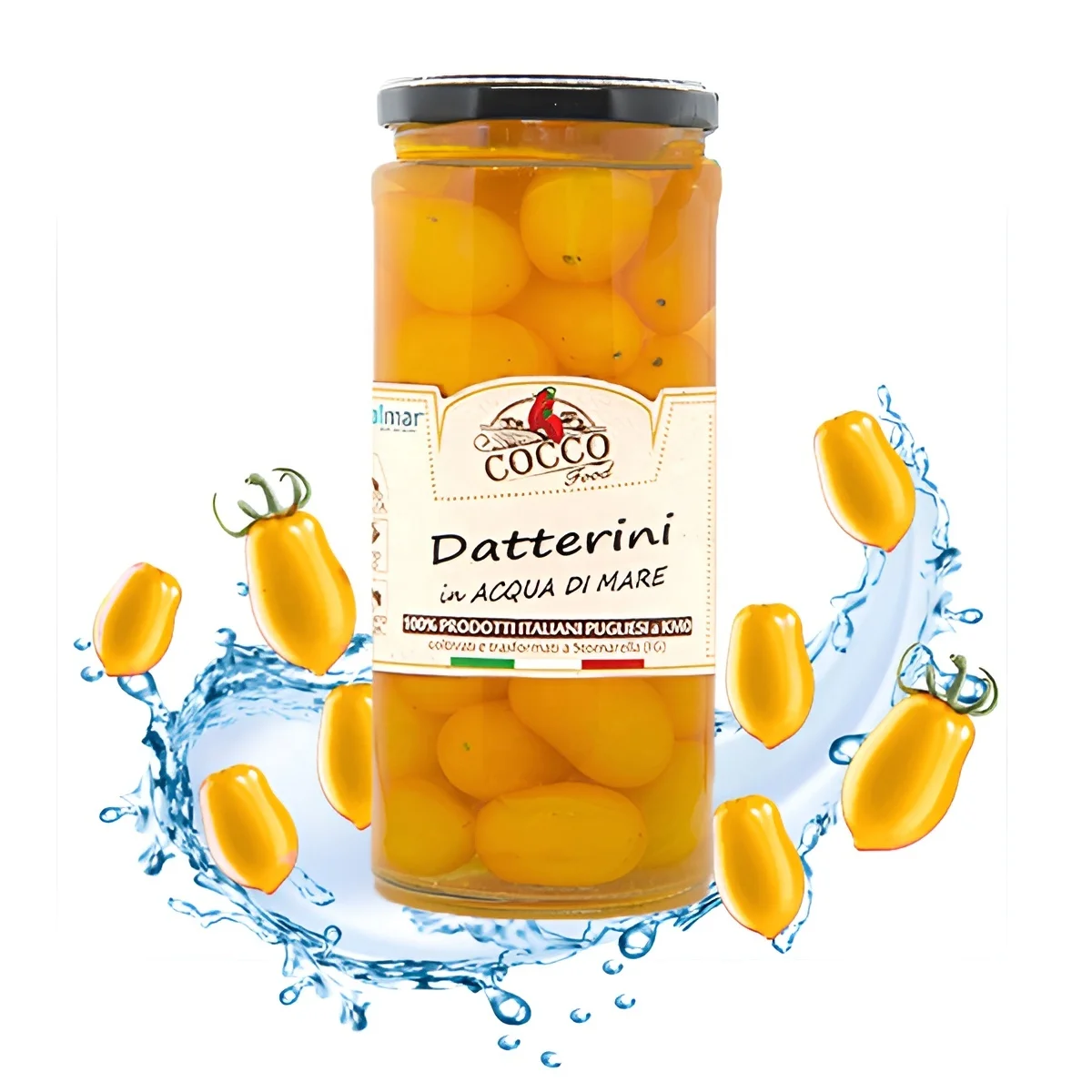 Premium quality Mineral Salts And Trace Elements Yellow Cherry Datterino Tomatoes In sea water For Cooking