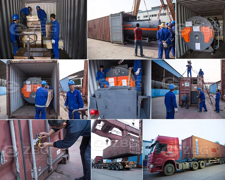 PACK & SHIP OIL GAS BOILER