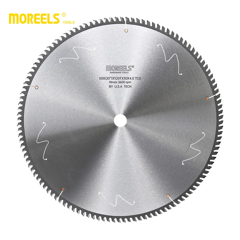 Carbide Tipped Aluminum and Non-Ferrous Metals 500(20)x120Tx30x4.0 TCG Circular Saw Blade