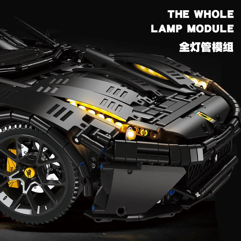 2021 Новый lepinins технология новый строительный блок moc-41271 F12 супер remote control Спорт автомобиль Ассамблеи Игрушка для дня рождения маленьких мальчиков пред