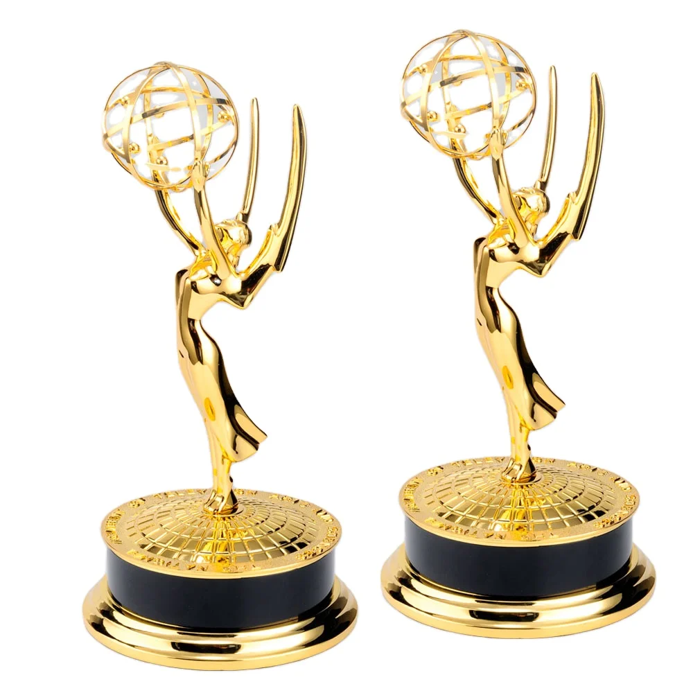 2024 Factory Direct Sale World Popular Oscar Dancer Trophy Cup 30cm Soccer  Dance Metal Material 39CM Football League trophy