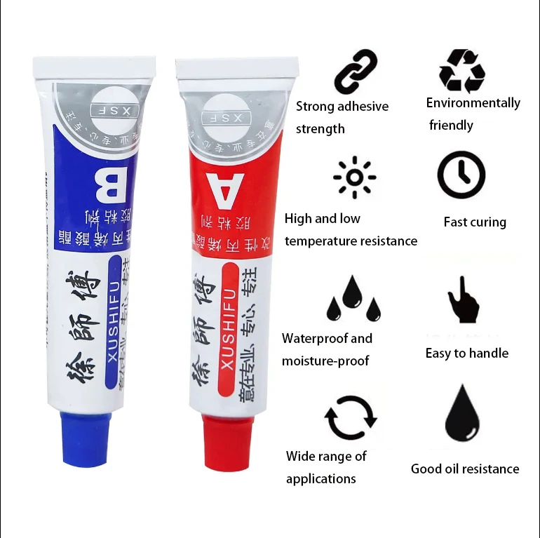 XUSHIFU AB Glue 30g Modified Acrylate Adhesive AB Glue General Purpose Household Industrial Bonding Repair Adhesive