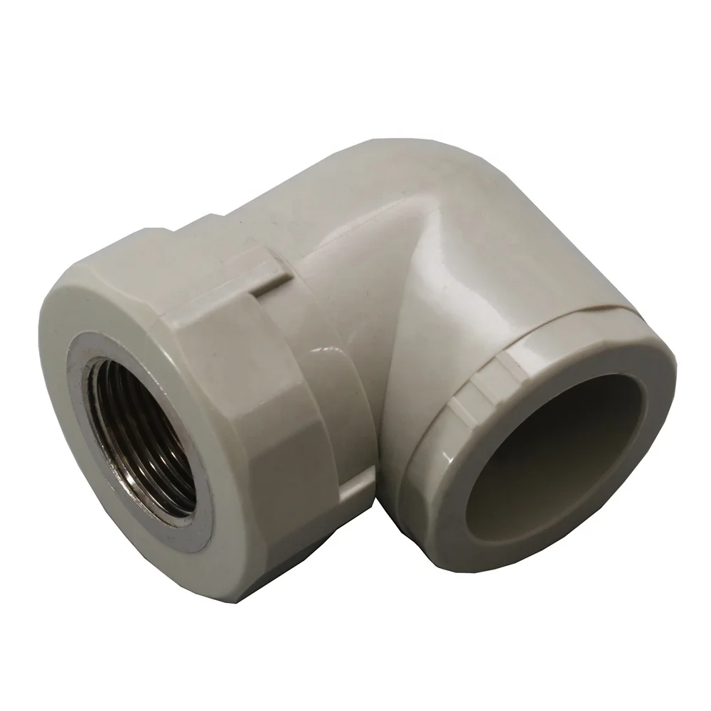 
Best price Plastic female male fittings 90degree High Grade Ppr Pipe female Elbow 