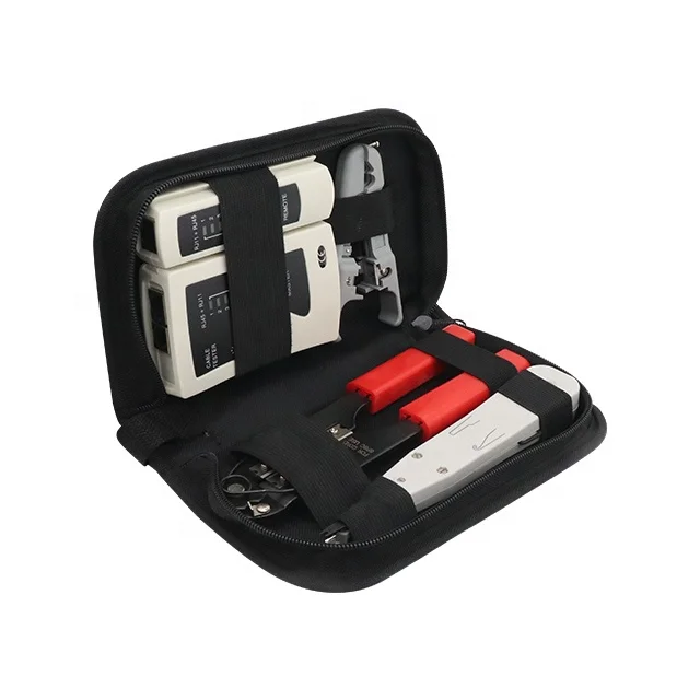 4 in 1  Lan Cable Network Hand Tools network tool kit cable tester wire stripper crimping stripping plier punch tool set