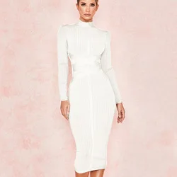 YH Buy wholesale fall boutique elegant women clothing long sleeve maxi bodycon dresses