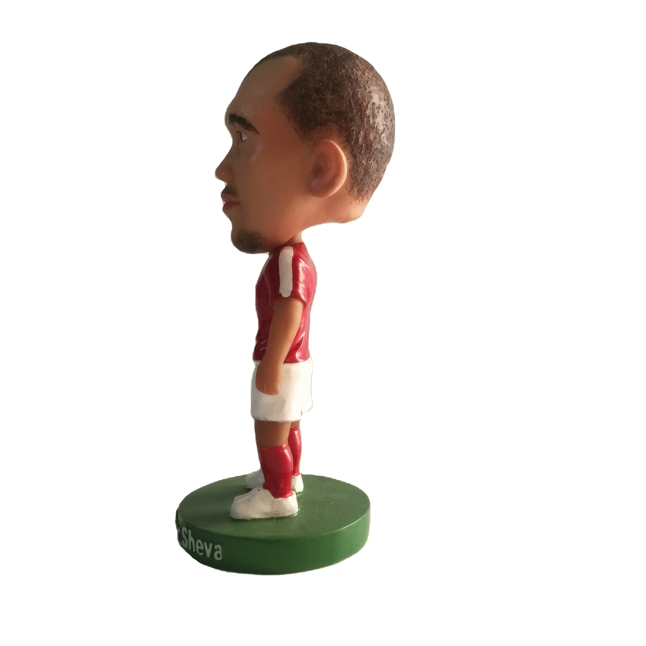 Polyresin Football player bobblehead wholesales