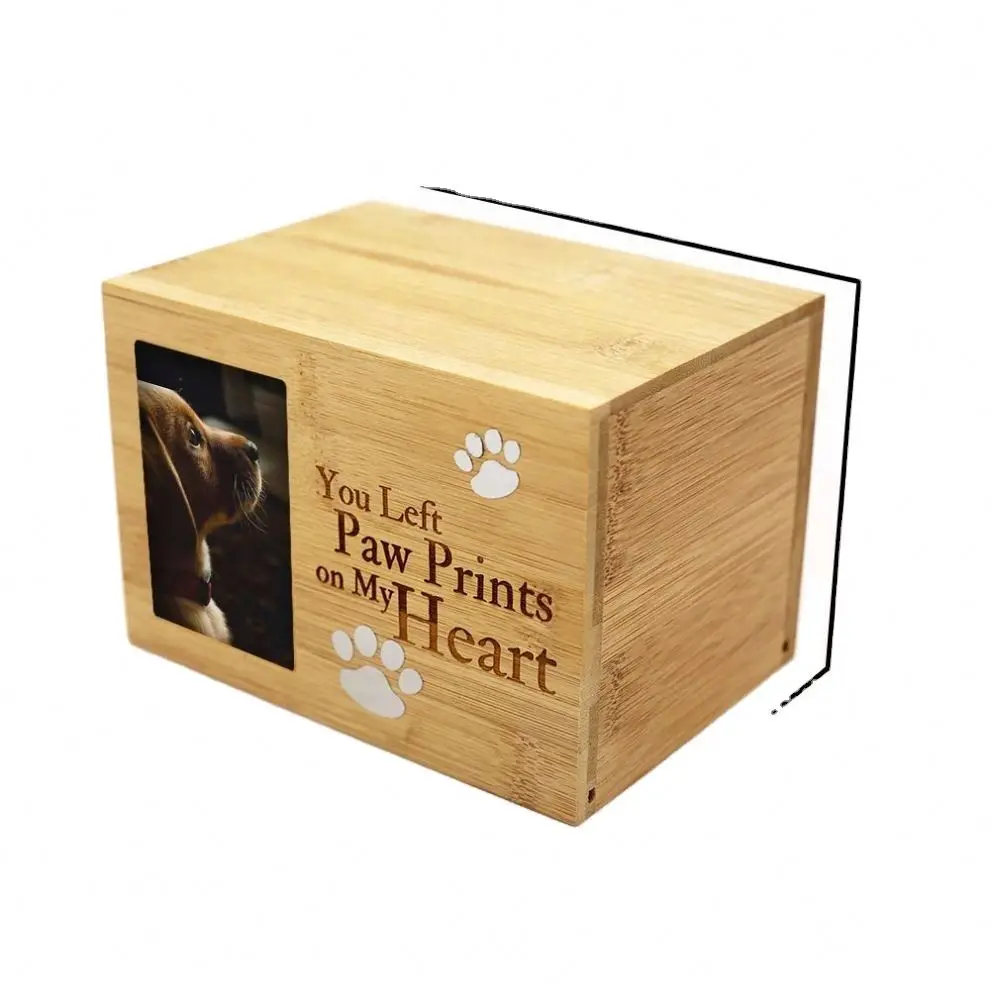 Wholesale Dog Cremation Box For Ashes Pet Urn Custom Keepsake