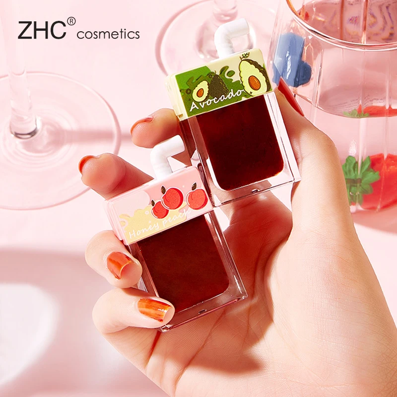 CC36422 OEM custom private label mini Juice Shape  Lip Gloss