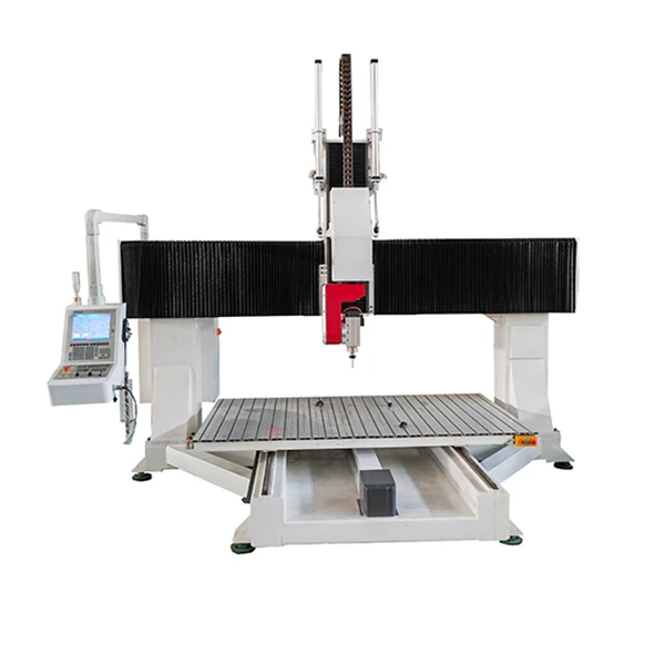 1325 moving table machine 5 axis for 3d craving with servo motor