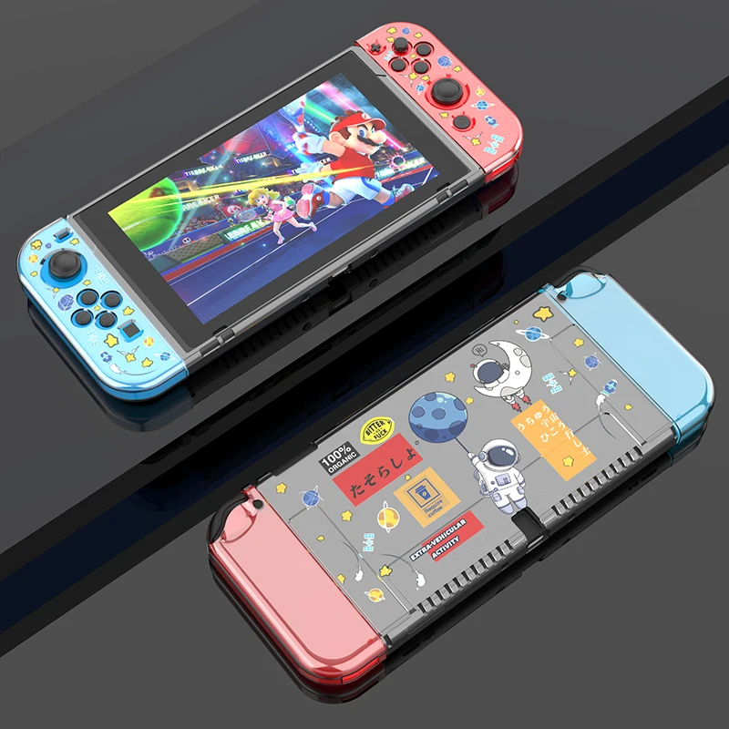 Game Switch Plastic Accessories Grip Protective Set Custom Games Case For Nintendo Switch Case