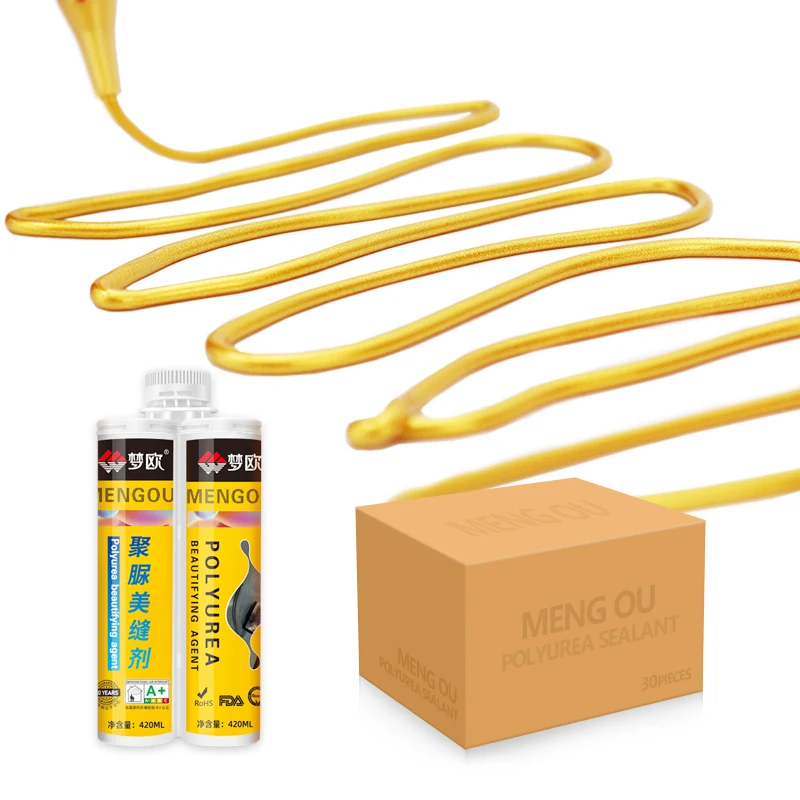 No yellowing Waterproof Polyaspartic Polyurea tile grout Tile Sealer Coating, used in bathroom, kitchen and outdoor roof