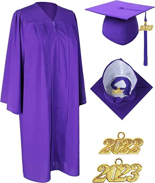 Cheap graduation ceremony Dress US Plus size graduation gown disposable graduation gown In stock