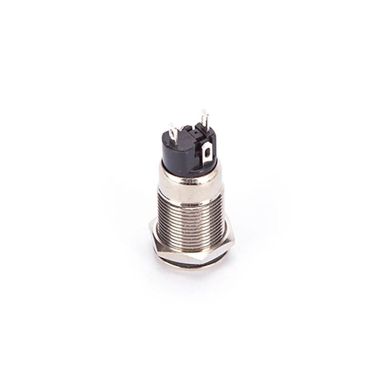 Latching waterproof  self-locking 12mm waterproof telemecanique push buttons