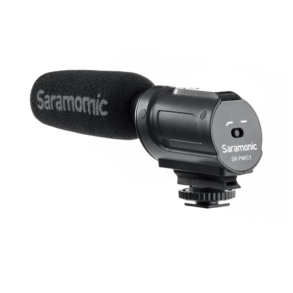  Saramonic SR-PMIC1 без батареи накамерный конденсаторный микрофон для однообъективных цифровых зеркальных фотокамер и записывающих зеркальные видеокамеры звукозаписывающее