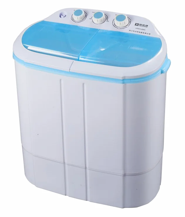 double barrel household washing machine ,mini portable twin tub washing machine  semi auto washing machine with dryer