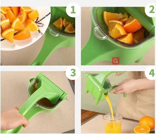 Factory Direct Sale Easy To Use Manual Fruit Juicer Citrus Juicer Hand Press For Kitchen