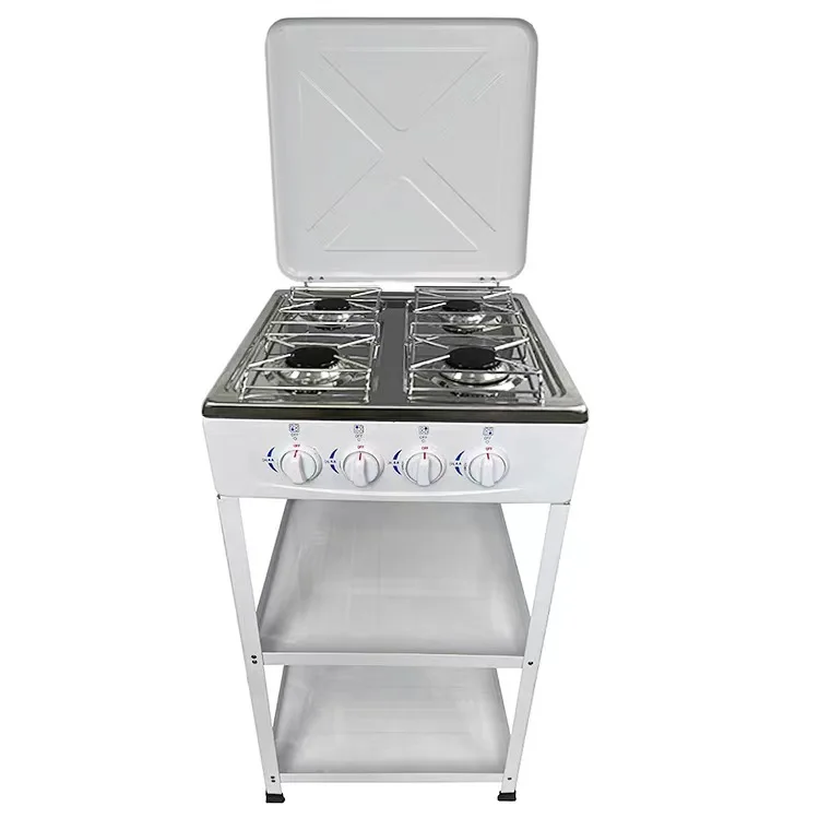 China Hot-selling High-efficiency 4 Burners 2 Burners Standing Gas Stove Home restaurant