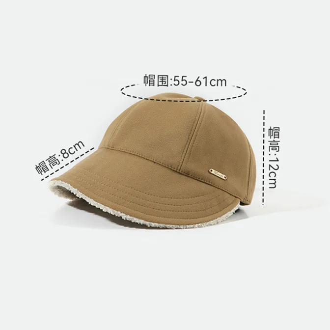 Quality winter bucket hat winter faux fur furry bucket hat fluffy fu fashion warm Fisherman hat for women