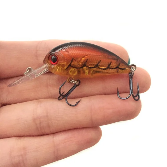 Minnow Fishing Lure Crank Bait 3D Fish Eyes Small Fishing Minnow Lure EGI Black Minnow Japan Jigging Lure Fishing Accessories