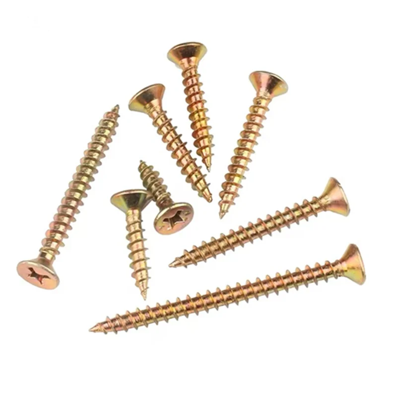 Metal Coarse Thread Drywall Screws Truss Head Plillips Wood Self Drilling Screws with Black Phosphated
