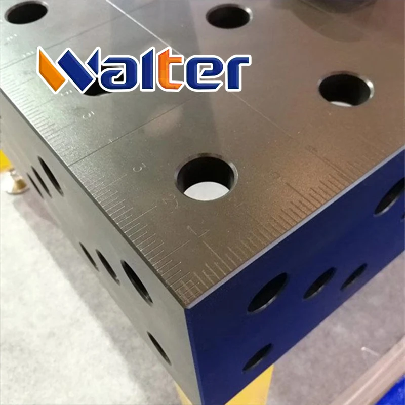 Professional Welding Manufactured Supply Multifunctional Welding Desk 3d Tab And Slot Welding Table on Wheels