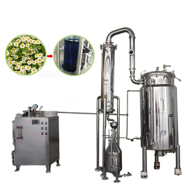 rosemary oil extract herb juice extractor machine distiller for essential oils