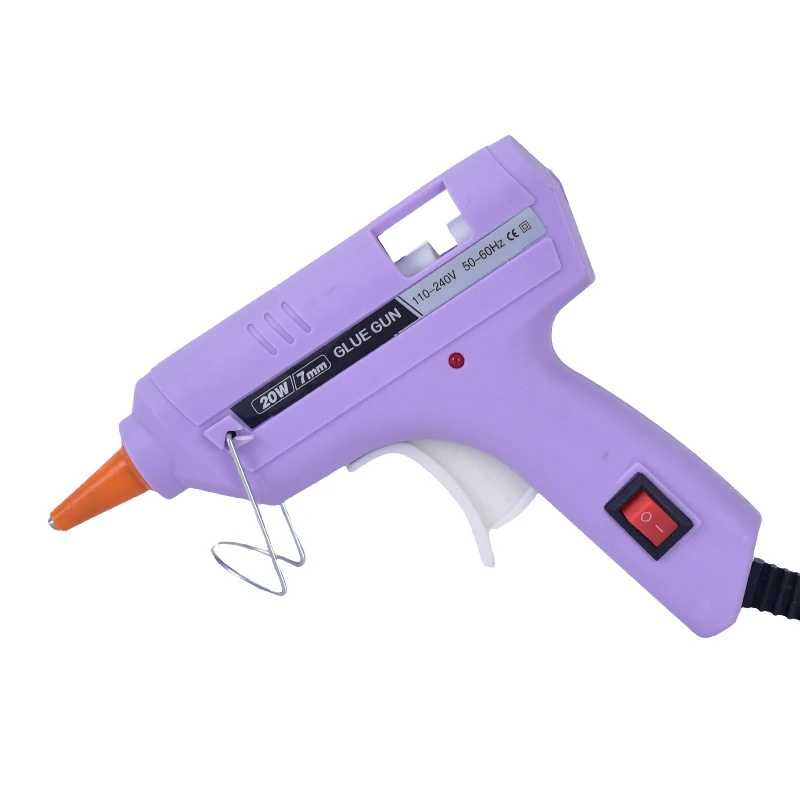 20W-40W  colorful hot melt glue gun for Children  Home DIY Quick Repair  Mini Size 7 mm
