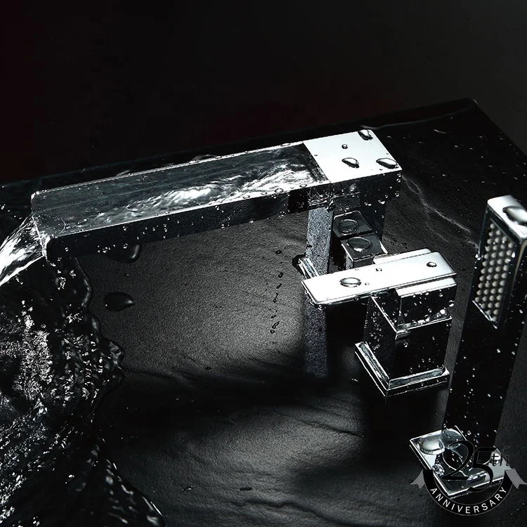 Popular and durable bathroom basin water faucet deck mounted brass waterfall faucet