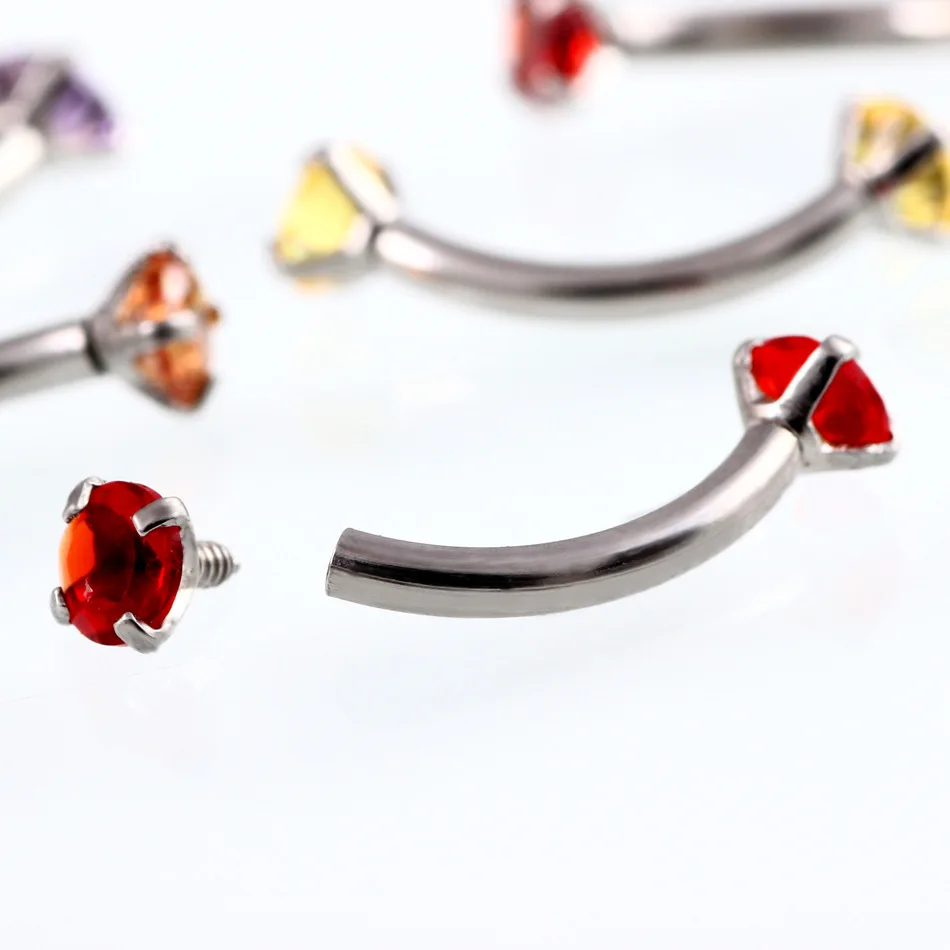 Hot trend mini diamond lip stud stainless steel jewelry piercing eyebrow studs nose ring wholesale