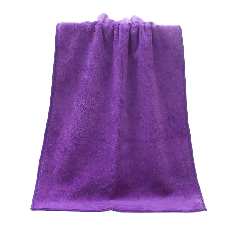 35*75cm Nano microfiber absorbent towel Colorful Soft Rectangular Face Towel Microfiber Car Cleaning Cloth