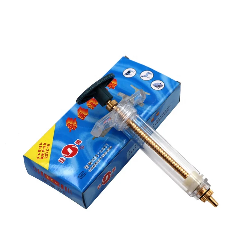 30ml Plastic Steel Veterinary Treatment Vaccination Injector Plastic Steel High Quality Animal Vaccine Syringe