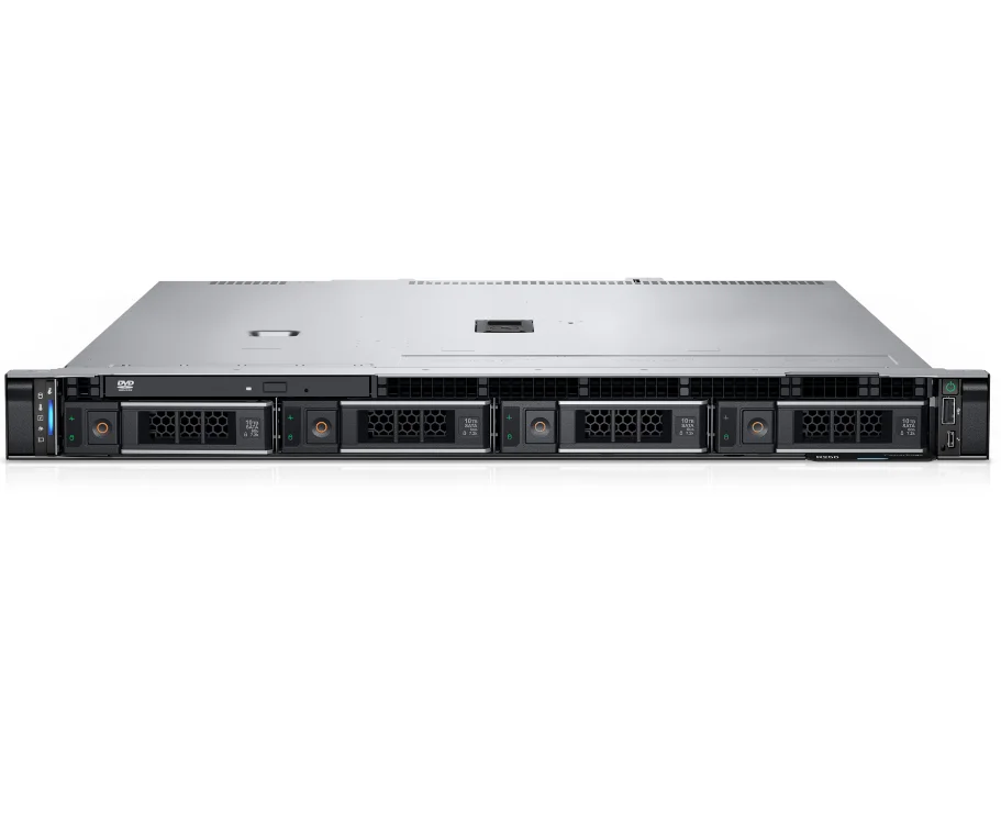 Dell R350 1U rack server R350 Dell serverIntel Xeon e2324g 3.1ghz CPU 16GB 3200mt / s memory