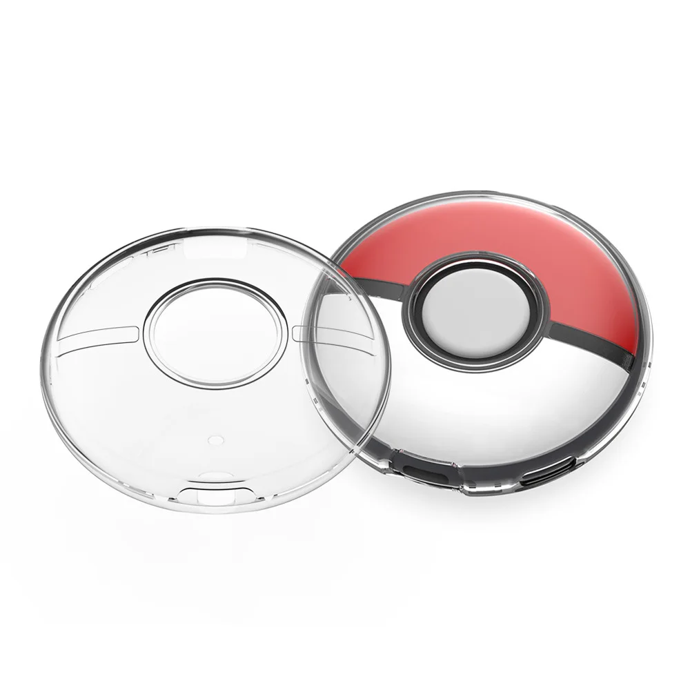 New trend nin tendo switch poke mon pokeball Go Plus clear case pokeball rocker Cap thumb stick cap gaming accessories