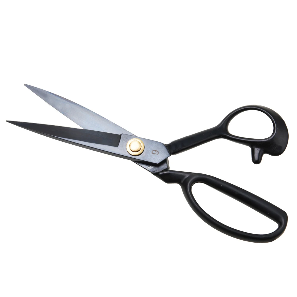 Heng Li Wang 23cm 65 manganese steel durable tailor scissors for tailors various fabrics leather materials