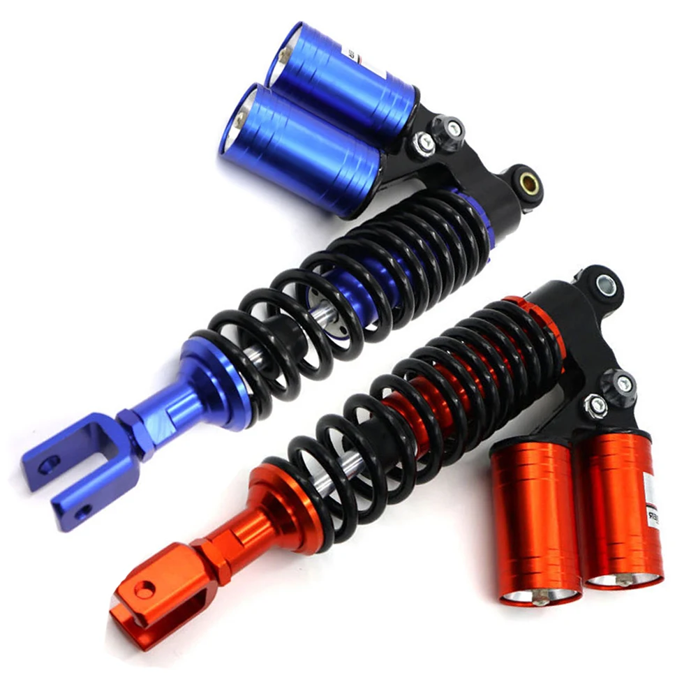 Motorcycle electric modified double cylinder shock Absorbers oblique fork mouth airbag rear nitrogen 125 shock