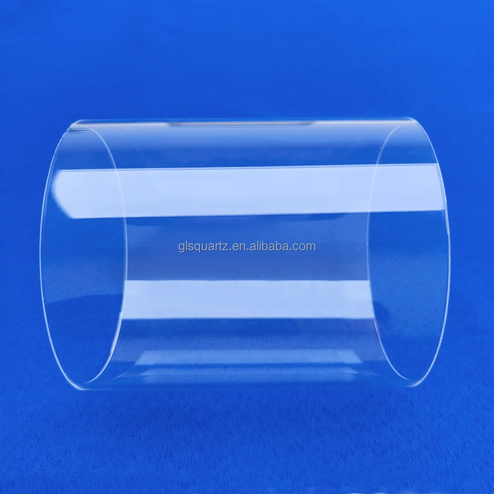High Purity Wholesale Customized Large Diameter Silica Semiconductor Pipe Glass Quartz Tube