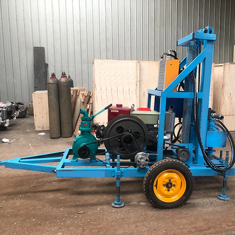 Best Selling Water Well Drilling Rig 150M Electric Diesel Portable Drilling Rig For Sale