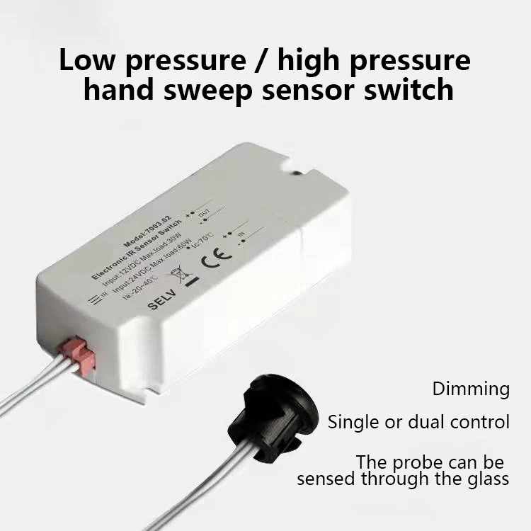 Умный сенсорный выключатель для ванной комнаты зеркальный переключатель с 220 В/240 в 12 В/24 В автоматический инфракрасный датчиком движения