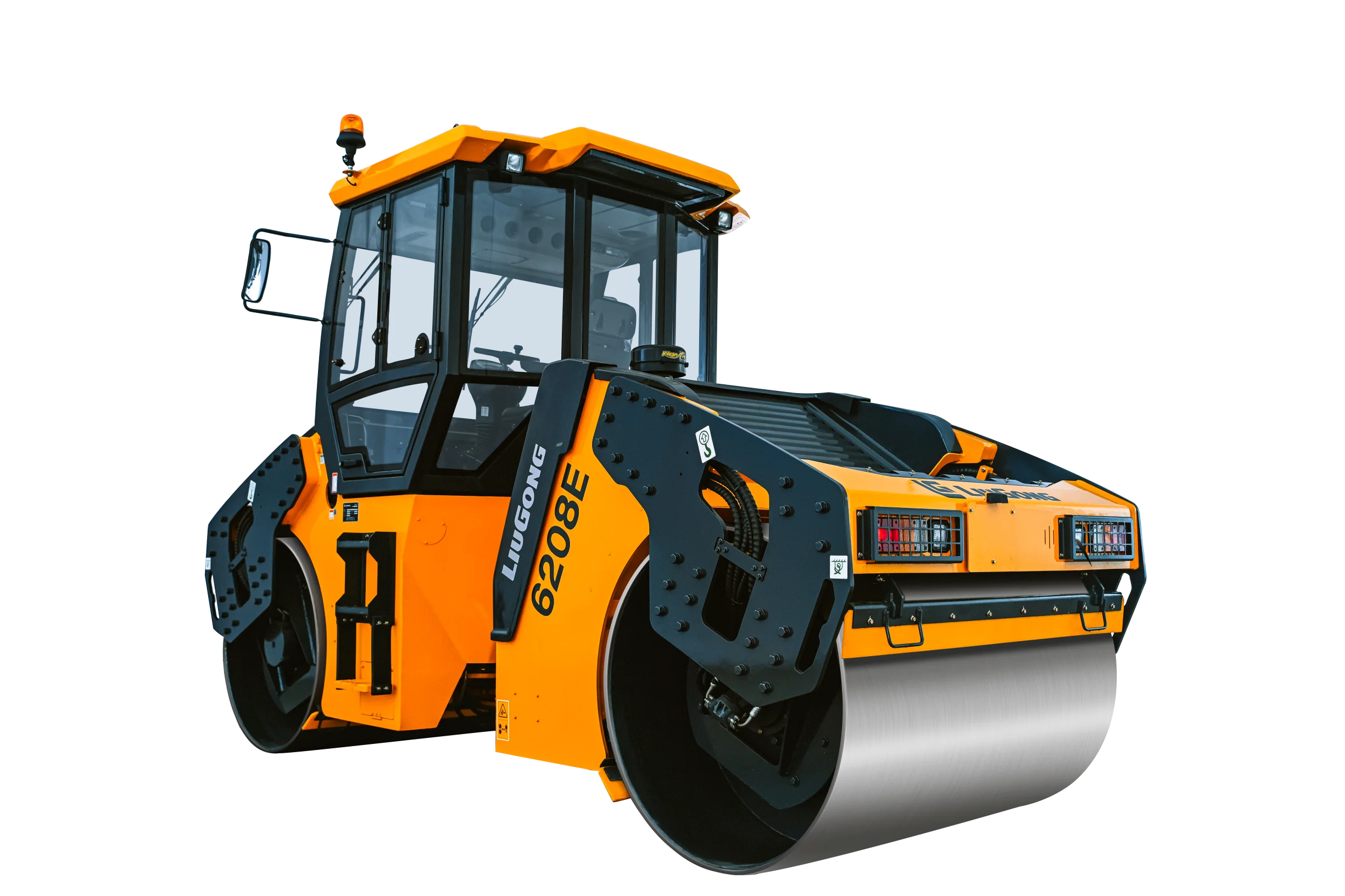 Liu gong compact roller CLG6208E Tandem Drum road roller used for Asphalt Road maintenance and base compaction