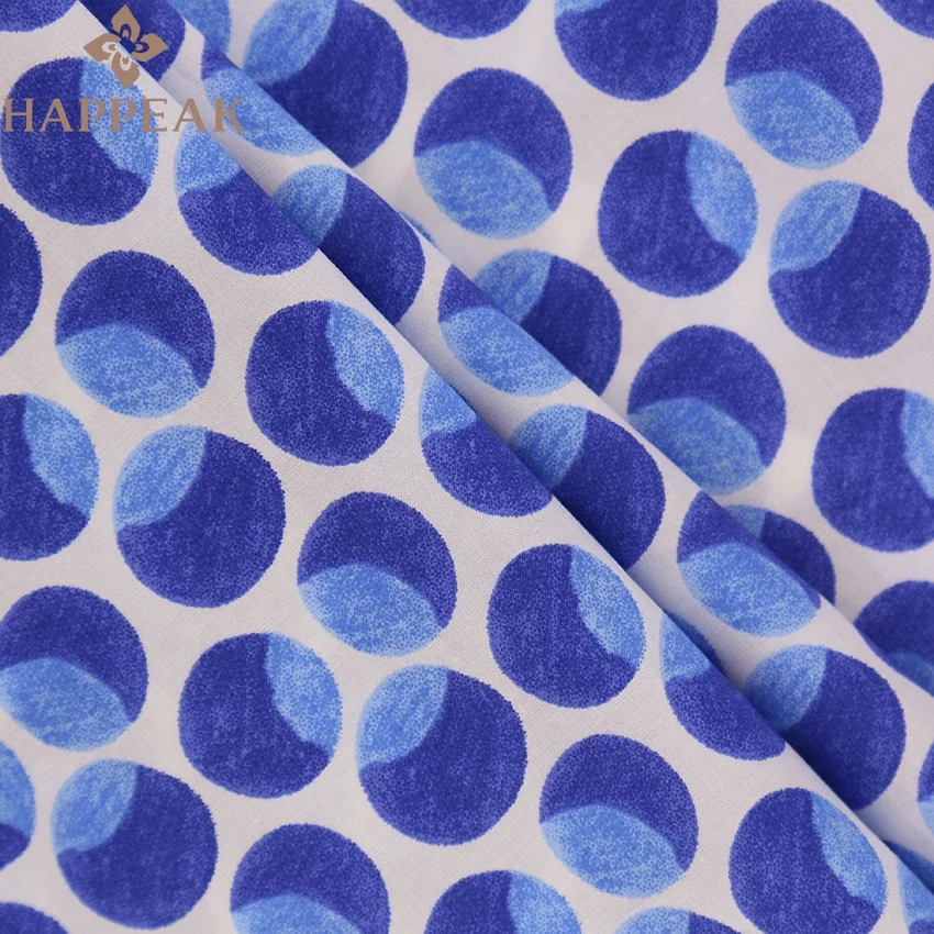 High Quality 60s Cotton Voile Fabric Custom Printing Polka Dot Cotton Fabric for Clothes