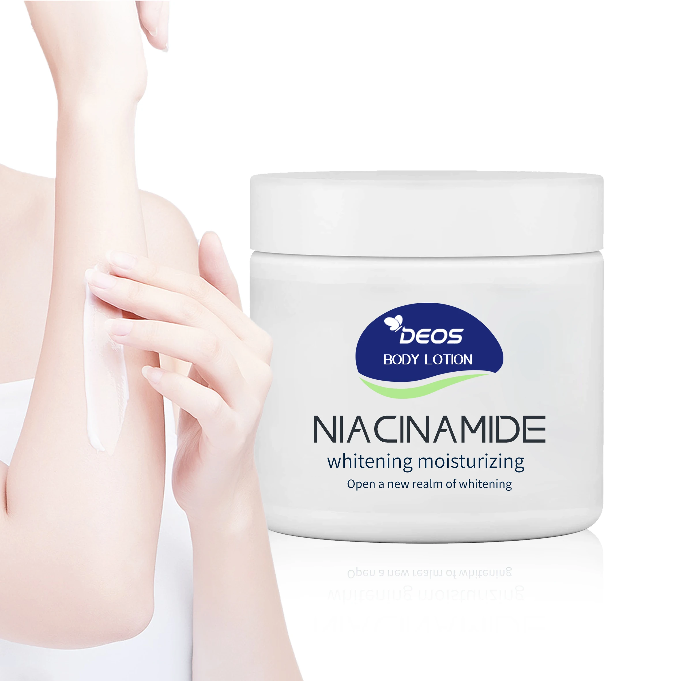 Organic Ingredients Moisturizing Body Cream Brightening Smoothing Dry Skin Vitamin C Whitening Moisturizing body lotion