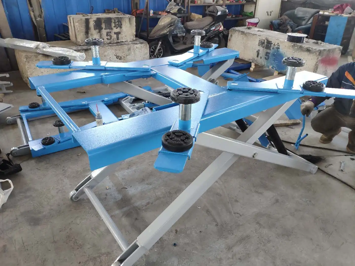 2800Kg China automobile Factory price high quality used mid rise car lift for auto car