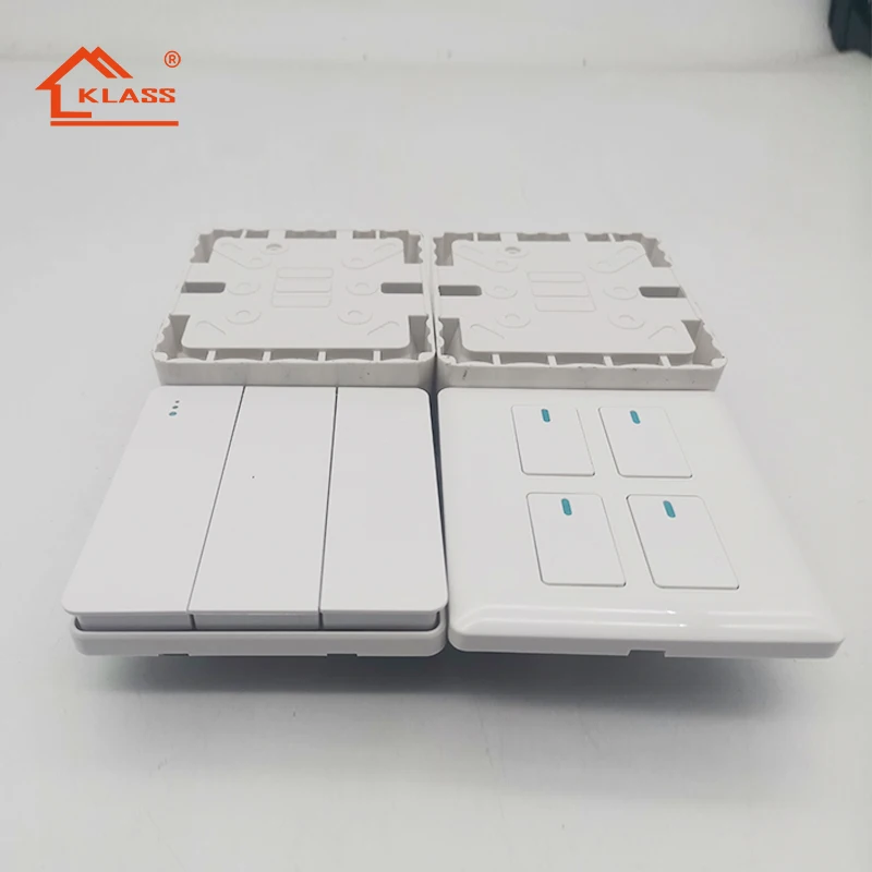 Factory price PVC surface white/black/ red color 86 type switch socket one gang bottom box junction box