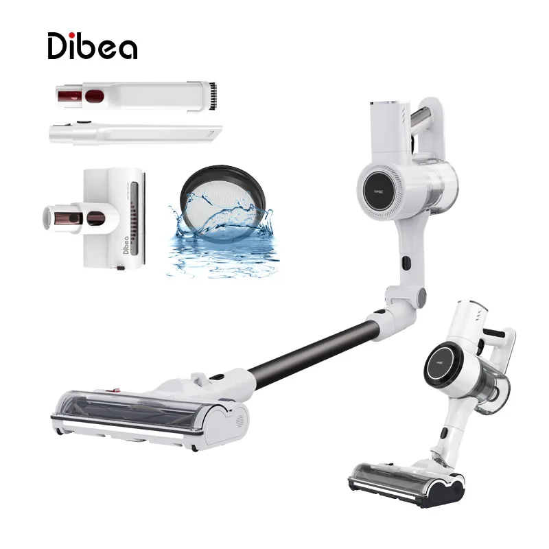 Wholesales Dibea High Quality Variety Accessories Available Logh Customized Cordless Handheld Vacuum Cleaner For Pet Hair
