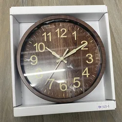 7 Inch Silent Quartz Non Ticking Living Room Office Home Decor Simple Wall Clocks