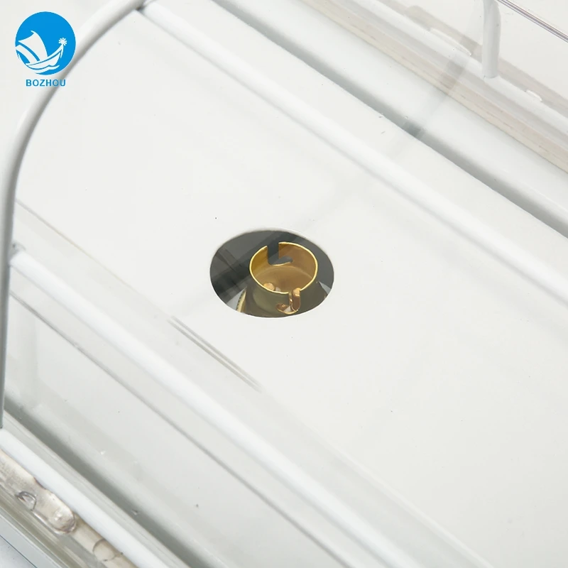 Outdoor t8 tube pendant waterproof JCY23-2EF 1x18w 2 x18w marine fluorescent light fittings