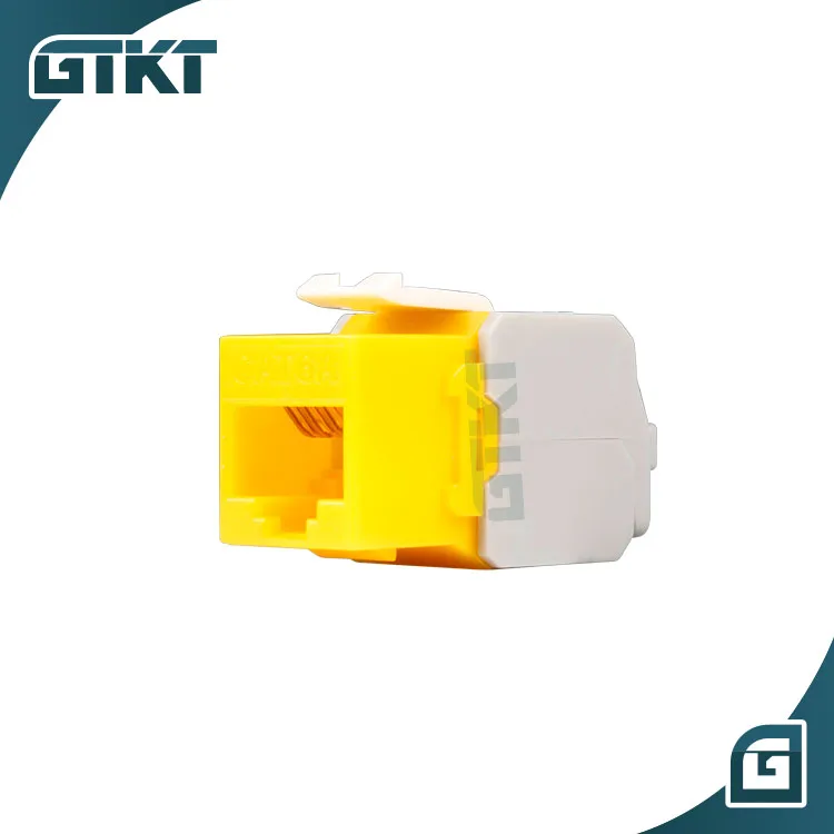  Модульный разъем RJ45 keystone jack UTP Cat7 Cat6A 10G 8P8C