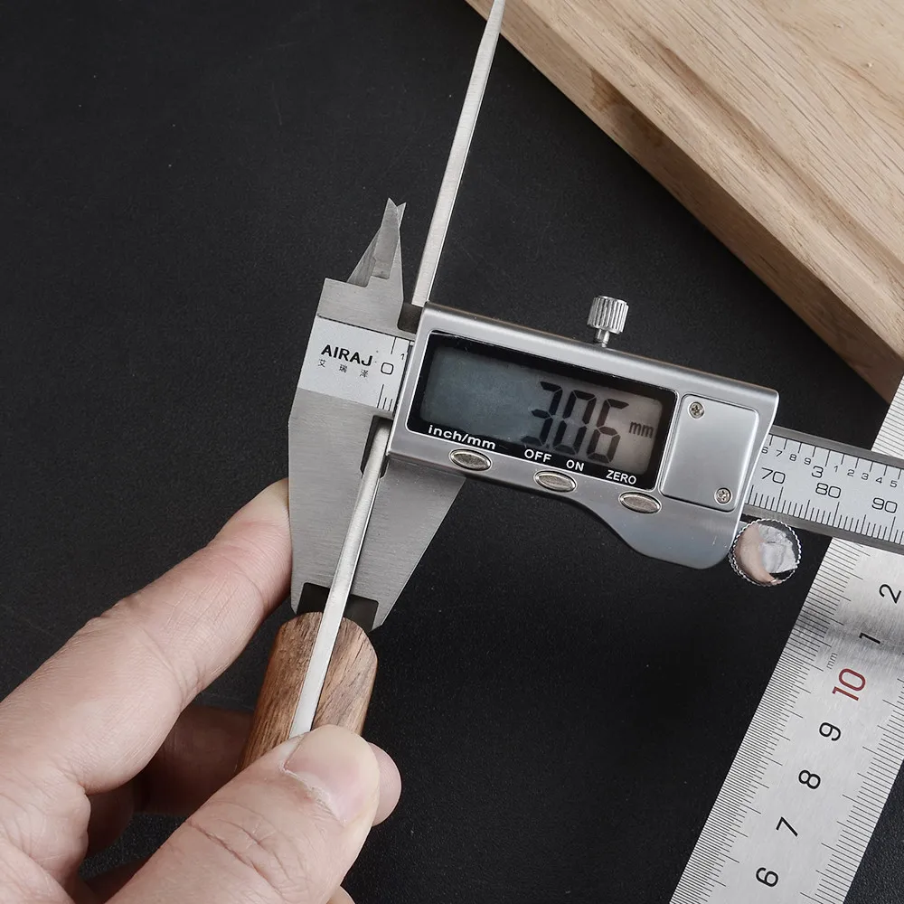 Xingye Yangjiang Factory full tang 5.5 inch hand forged hunting butcher meat cutting knife handmade with leather sheath